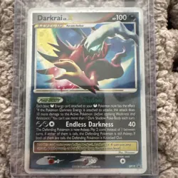 Pokemon TCG Darkrai LV.X DP19 Ultra Rare Diamond & Pearl Promo Card - Image 1