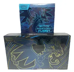 Pokemon Mega Charizard X Ex Upc & Phantasmal Flames Elite Trainer Box - Image 1