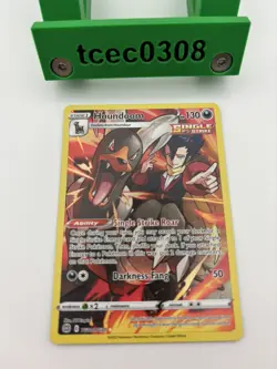 Pokemon TCG - Houndoom - TG10/TG30 - Brilliant Stars Trainer Gallery - NM - Image 2
