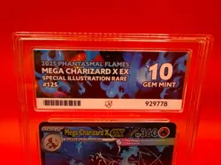 🔥 Mega Charizard ex – ACE 10 – Full Art – Pokemon TCG Card 🔥 - Image 3
