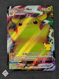 Pikachu VMAX SWSH062 - Sword & Shield Black Star Promo Pokemon TCG NM - Image 1