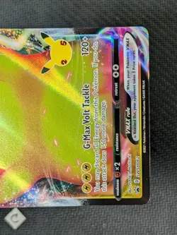 Pikachu VMAX SWSH062 - Sword & Shield Black Star Promo Pokemon TCG NM - Image 5