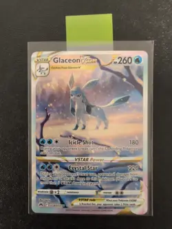 Pokemon TCG Glaceon VSTAR GG40/GG70 Crown Zenith: Galarian Gallery Holo NM - Image 1