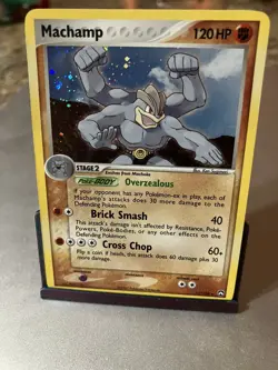 Pokemon TCG Machamp 11/108 Power Keepers Holo Rare LP+ - Image 1