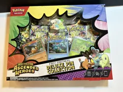 Pokemon Ascended Heroes First Partner Deluxe Pin Collection Sealed New - Image 1