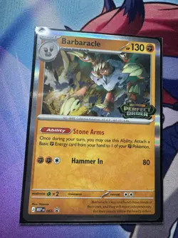Barbaracle MEP 065 Perfect Order Pre-Release Stamped Promo - Pokemon TCG - Image 1