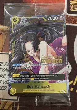 Bandai Boa Hancock Release Event Winner Promo One Piece Card Game P-115 - Image 1