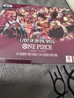 One Piece TCG OP-11 A Fist Of Divine Speed Booster Box SEALED ENGLISH - Image 1