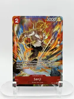 One Piece Sanji Alt Art ST21-003 Starter Deck 21 NM ENGLISH - Image 1