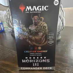 Magic: The Gathering Modern Horizons III Commander Deck Satya Foil Booster - Image 1