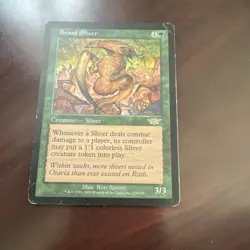 Magic: The Gathering Brood Sliver Creature Legions Green Rare Regular English - Image 1