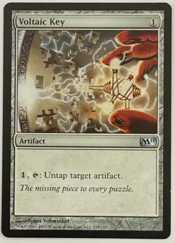 Voltaic Key ~ Core Set 2011~ M11 NM MTG Magic: The Gathering - Image 1