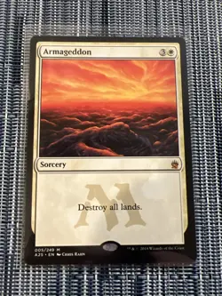 Armageddon - Masters 25 - NM - UNPLAYED - MTG - Image 1