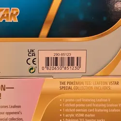 Pokemon Glaceon VSTAR & Leafeon VSTAR Special Collection Box Lot 2 - Image 3