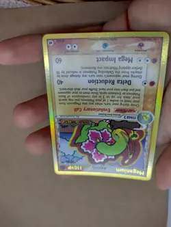 Pokemon Meganium Reverse Holo EX Dragon Frontiers 4/101 Near Mint Condition - Image 4