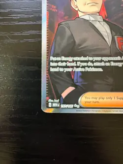 Pokemon Giovanni's Charisma Ultra Rare Full Art Holo SV151 197/165 - Image 4