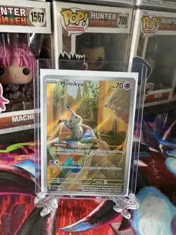 Pokemon Mimikyu Full Art Promo Holo Scarlet & Violet 075 Card - Image 1