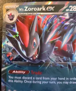 N's Zoroark EX 098/159 Double Rare Journey Together Pokemon TCG - Image 2