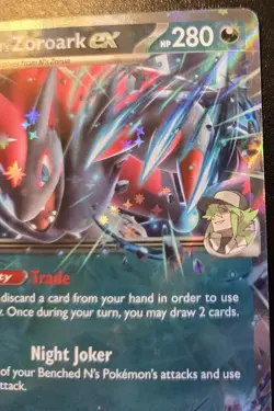N's Zoroark EX 098/159 Double Rare Journey Together Pokemon TCG - Image 3