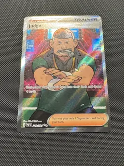 Pokemon TCG Judge 228/091 SV: Paldean Fates Ultra Rare Near Mint - Image 2