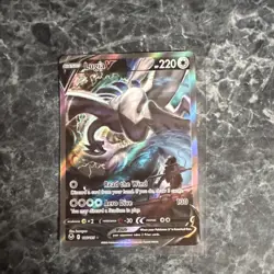 Pokemon Lugia V 186/195* Sword & Shield Promo Cards Holo 220 HP Aero Dive - Image 4