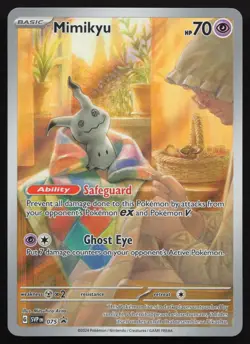 Mimikyu 075 Holo SVP Scarlet & Violet Promo Pokemon - LP - Image 1
