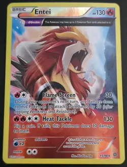 XY - Ancient Origins #15/98 Entei (15) Pokemon TCG - Image 1