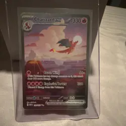 Pokemon Charizard ex Special Illustration Rare Full Art Holo 199/165 330 HP - Image 2