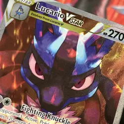 Pokemon TCG Lucario VSTAR SWSH291 Sealed Black Star Promo Crown Zenith NM - Image 3