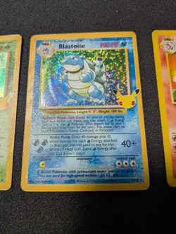 25th Anniversary CHARIZARD VENUSAUR BLASTOISE Celebration Set Holo Pokemon NM - Image 3