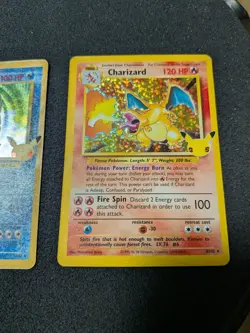 25th Anniversary CHARIZARD VENUSAUR BLASTOISE Celebration Set Holo Pokemon NM - Image 4