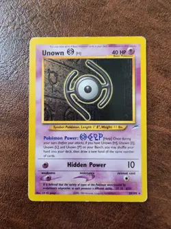 Pokemon TCG Pokemon Unown Lot of 10 - Image 1