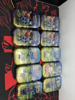 Pokemon TCG: Mega Evolution: Ascended Heroes Mini Tins - Sealed lot of 10! - Image 2