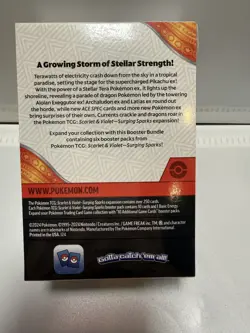 Pokemon Scarlet & Violet Surging Sparks Booster Bundle 6packs New Sealed - Image 2