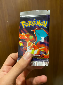 Pokemon 1st Edition Base Set Booster Pack Charizard English Retro Pokemon - Image 1