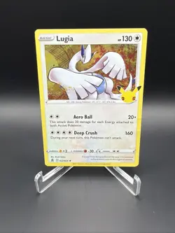 Lugia 22/25 Pokemon TCG 2021 25th Anniversary Celebrations Holo Rare NM - Image 1