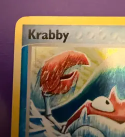 🔥 2006 Pokemon EX Crystal Guardians Krabby Reverse Holo #54/100 NM+ Raw 🔥 - Image 4
