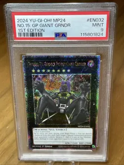 Yu-Gi-Oh NO 15: Gimmick Puppet Giant Grinder MP24-EN031 QCR - PSA 9 - Image 1
