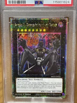 Yu-Gi-Oh NO 15: Gimmick Puppet Giant Grinder MP24-EN031 QCR - PSA 9 - Image 2