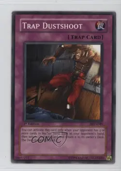 Trap Dustshoot 1st Ed. YuGiOh Pharaonic Guardian #PGD-049 2003 - Image 1