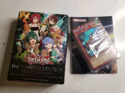 Yu-Gi-Oh! The Chronicles Deck Spirit Charmers All-Foil Edition Opn Box/Sealed Pk - Image 1