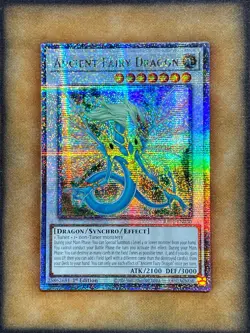 Yugioh Ancient Fairy Dragon RA01-EN030 Quarter Century Rare 1st Ed NM - Image 1