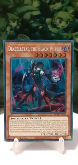 Diabellstar the Black Witch SECRET RARE 1st Ed VLP MP24-EN109 - Image 1