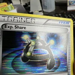 EXP Share Trainer 18/20 Dragon Vault Holo Pokemon card Trainer - Image 2
