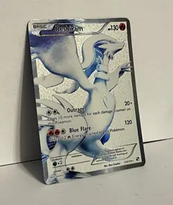 Pokemon TCG Reshiram Black & White Full Art Ultra Rare Holo Card 113/114 - Image 2