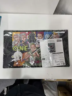 ONE PIECE Card Game Official Playmat Limited Edition Vol. 4 Zoro w/ Promo Leader - Image 3