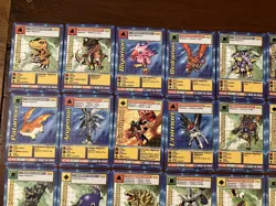 Digimon Digi Battle Cards 1999 Starter, Booster Series 1 & 2, Promos LP/MP - Image 2