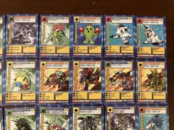 Digimon Digi Battle Cards 1999 Starter, Booster Series 1 & 2, Promos LP/MP - Image 3