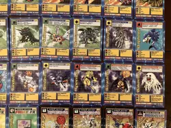 Digimon Digi Battle Cards 1999 Starter, Booster Series 1 & 2, Promos LP/MP - Image 5