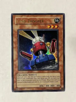 Card Trooper DLG1-EN107 Ultra Rare Dark Legends Moderately Played Yu-Gi-Oh! - Image 1